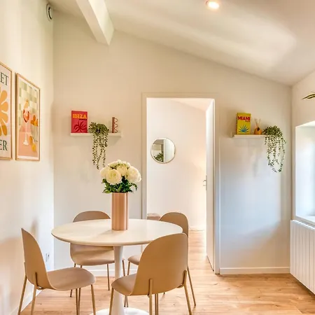 Le Pastel - Cosy - Metro B - 1 A 4 Personnes * Oullins